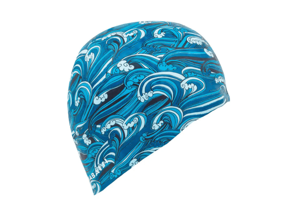 Decathlon Print Silicone Swim Cap