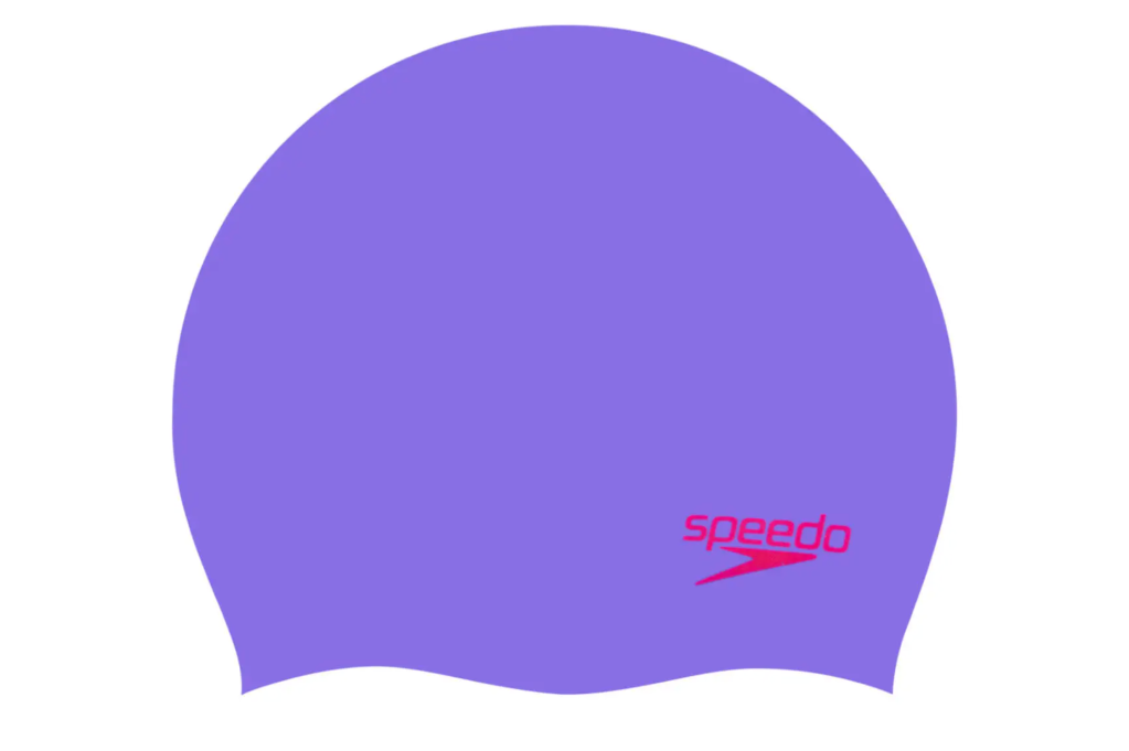 Speedo Junior Plain Moulded Silicone Swim Cap