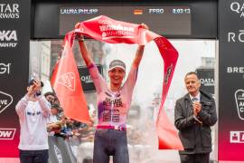 New women’s Ironman record set by Laura Philipp in Hamburg