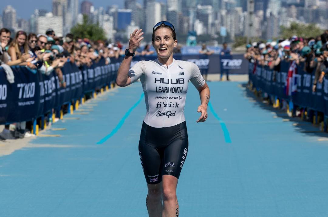 GB pro triathlete Jess Learmonth finishes third at Vancouver T100, 2025