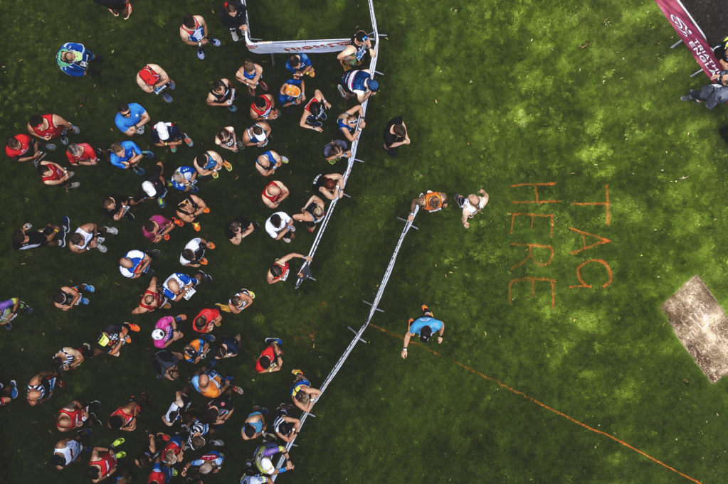HUUB national relay championships start from above