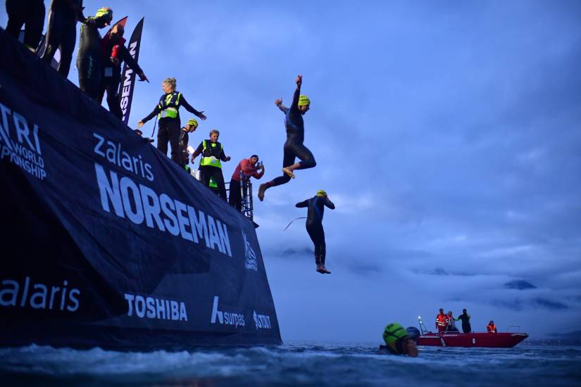Norseman in photos as women’s course record is smashed