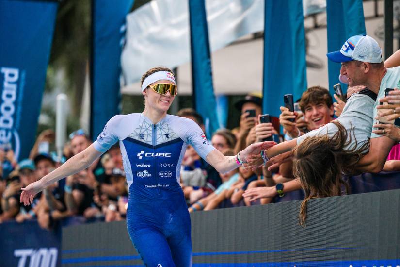 Lucy Charles-Barclay: “My main goal is to enjoy T100 London and soak up the crowds”