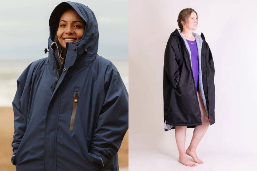Red Original Long Sleeve Pro Evo vs Alpkit Haven: how much should you spend on a swim robe?