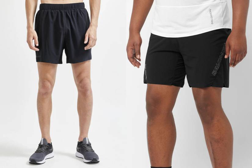 Budget vs mid-tier running shorts: Craft Advance Essence against the Salomon Sense Aero
