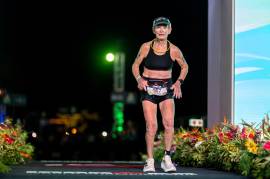 Inspirational 80-year-old becomes oldest female to complete Ironman Kona course