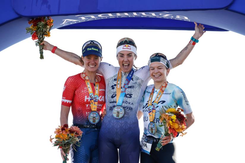 Lucy Charles-Barclay wins Ironman 70.3 World Championship in Marbella