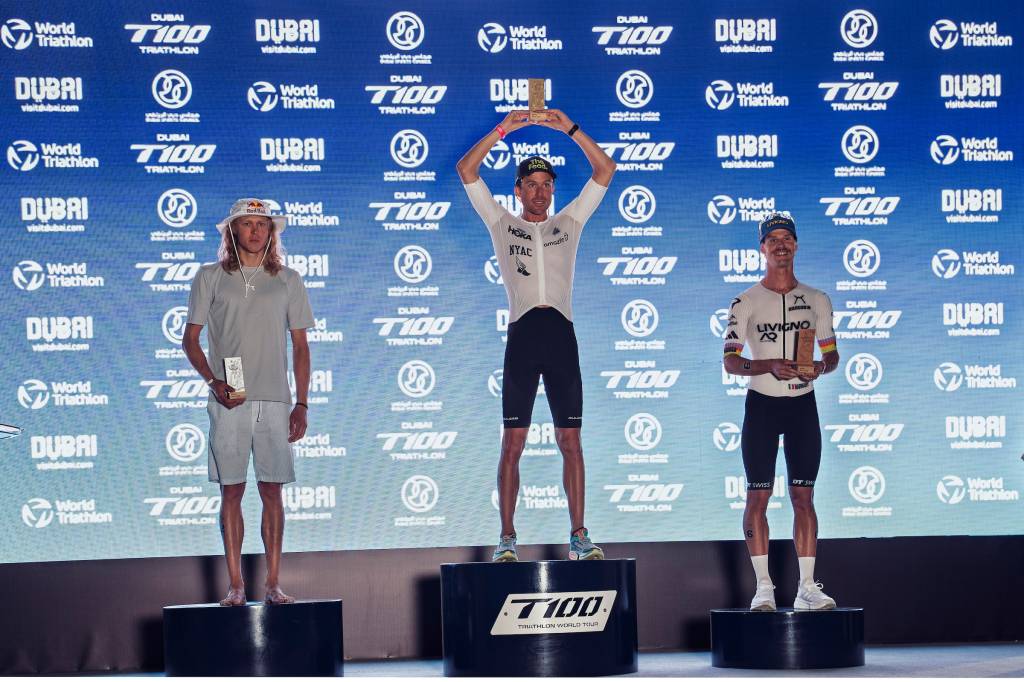 dubai t100 podium