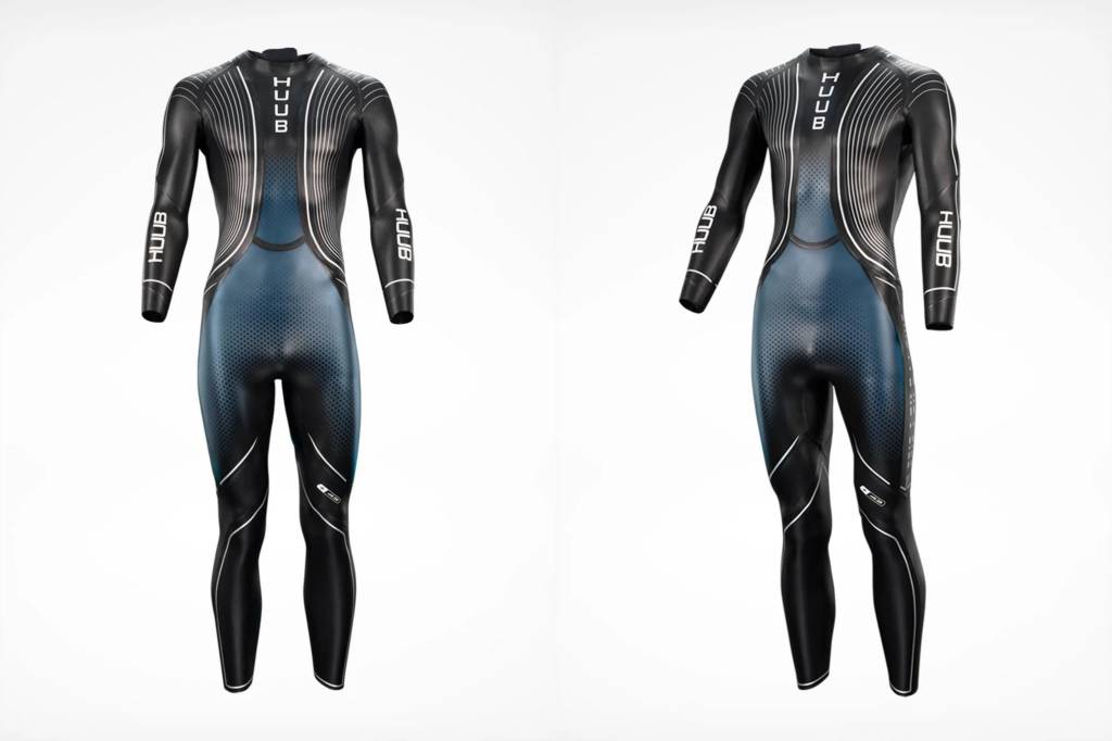 Collage of Huub Agilis wetsuit men's