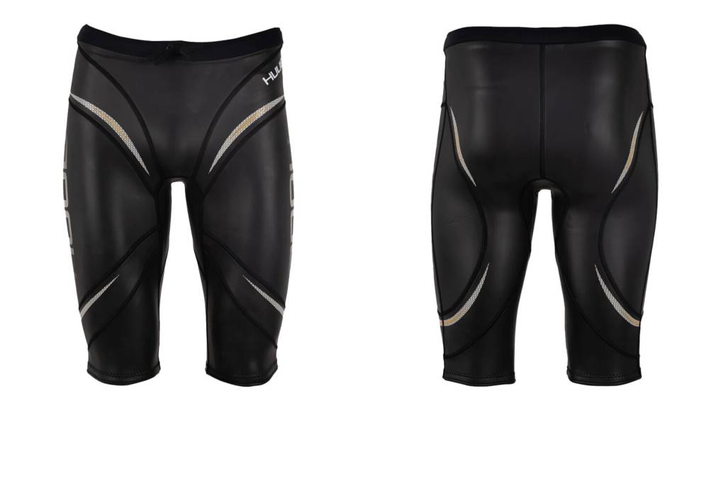 collage of black buoyancy shorts