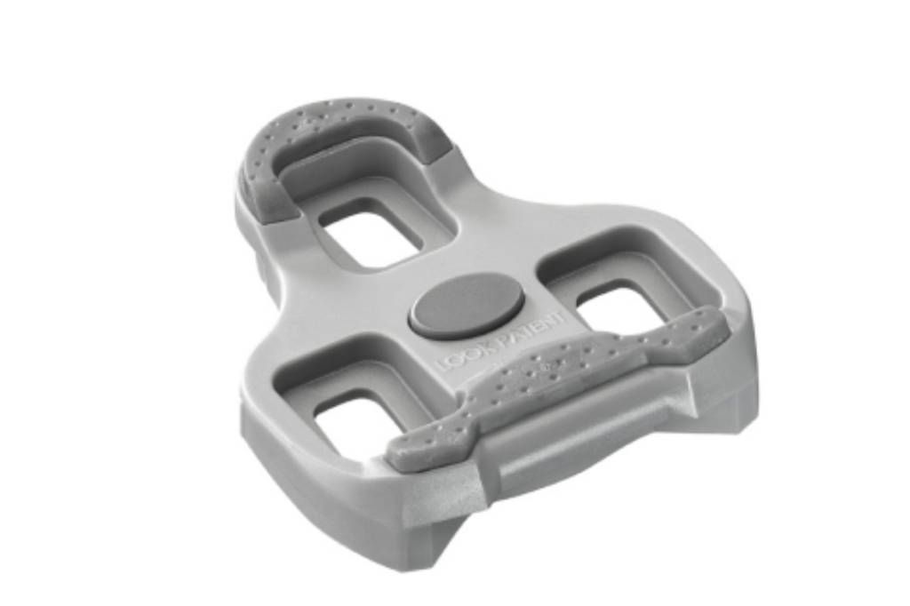 Grey Look road cycling cleat on white background