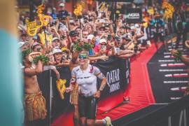 Heat training in the bathroom, the Norwegian method and an unintentional bike attack: the story behind Solveig Løvseth’s triumphant Kona debut