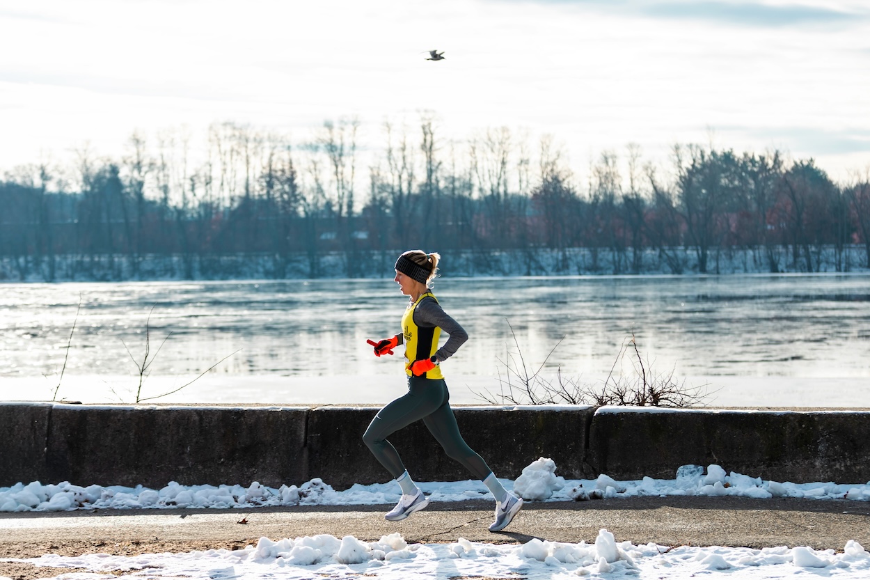 Free 3-month Olympic-distance winter training plan