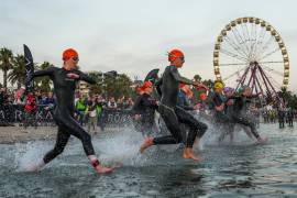 “I’m really happy, really satisfied with the back-to-back wins.” GB’s Kat Matthews keeps up winning form at Ironman 70.3 Geelong
