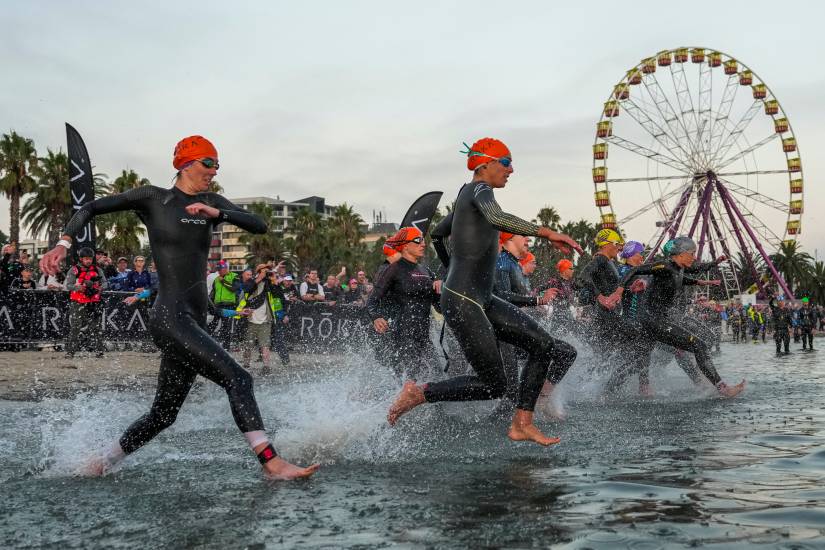 “I’m really happy, really satisfied with the back-to-back wins.” GB’s Kat Matthews keeps up winning form at Ironman 70.3 Geelong