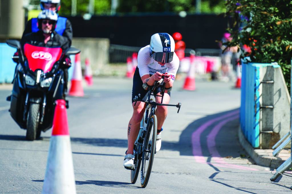 T100 London 2024 Women Pro Race on the 27th August 2024 starting at London, London, United Kingdom. (photo: T100/Polizzi Studio)