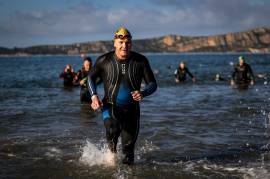 Gordon Ramsay shares impressive swim stats in training for Ironman triathlon