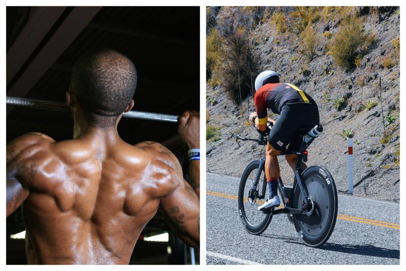 Can you look like a bodybuilder and race like a triathlete?