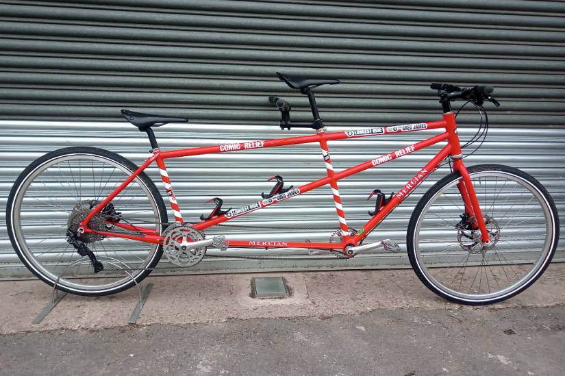 The story behind ‘Tando Norris’ from the man who built Greg James’ Comic Relief tandem