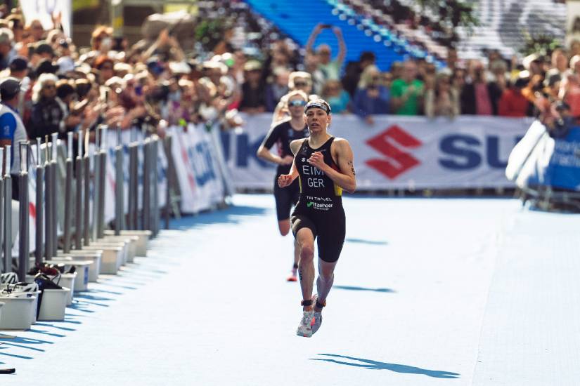 Georgia Taylor-Brown finishes second in close-fought World Cup Triathlon Lanzarote 