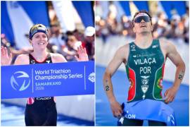 Beth Potter wins Iran war-delayed WTCS opener while Vasco Vilaça takes first series victory in scorching Samarkand 