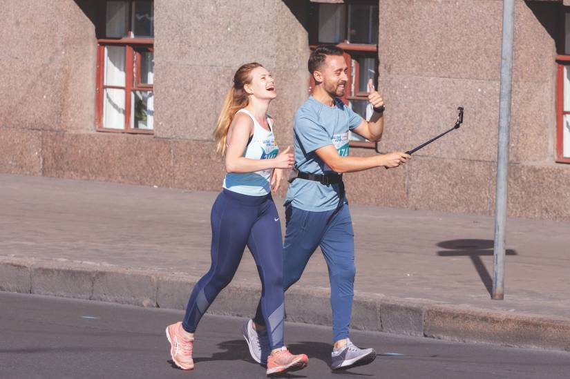 No photos, please – we’re racing
