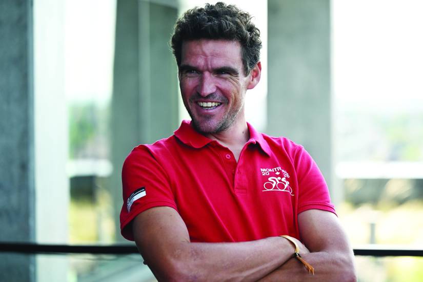 From pro cyclist to age-group triathlete: “I just have to take as much advantage as I can on the cycling!”