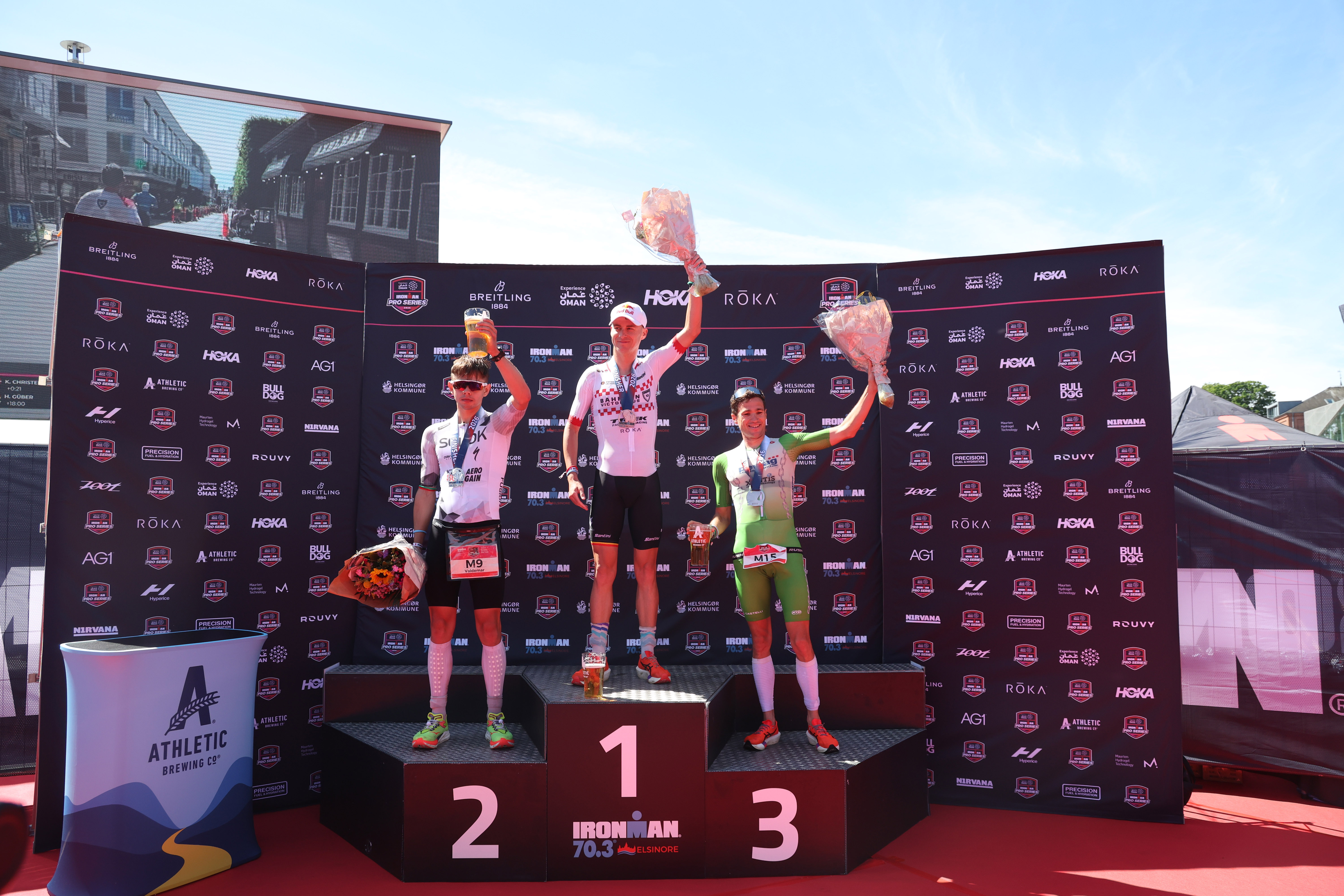 “He did not make it easy for me!” Martin Van Riel battles local favourite Valdemar Solok in thrilling Ironman 70.3 Elsinore race