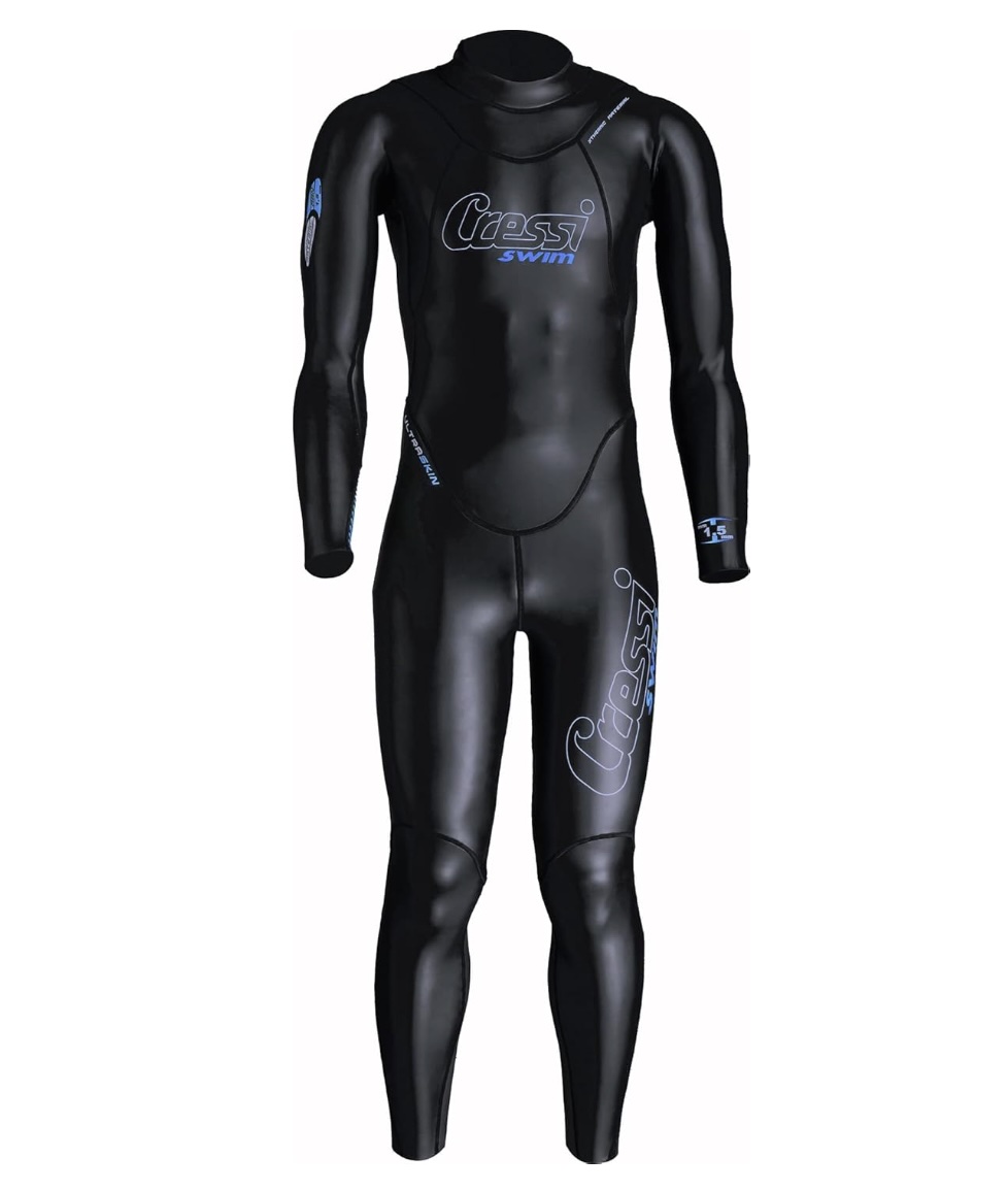 Product shot of wetsuit
