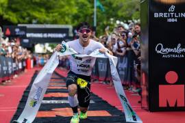 “I don’t think the adrenaline’s worn off yet!” Maiden wins in both races at Ironman Cairns