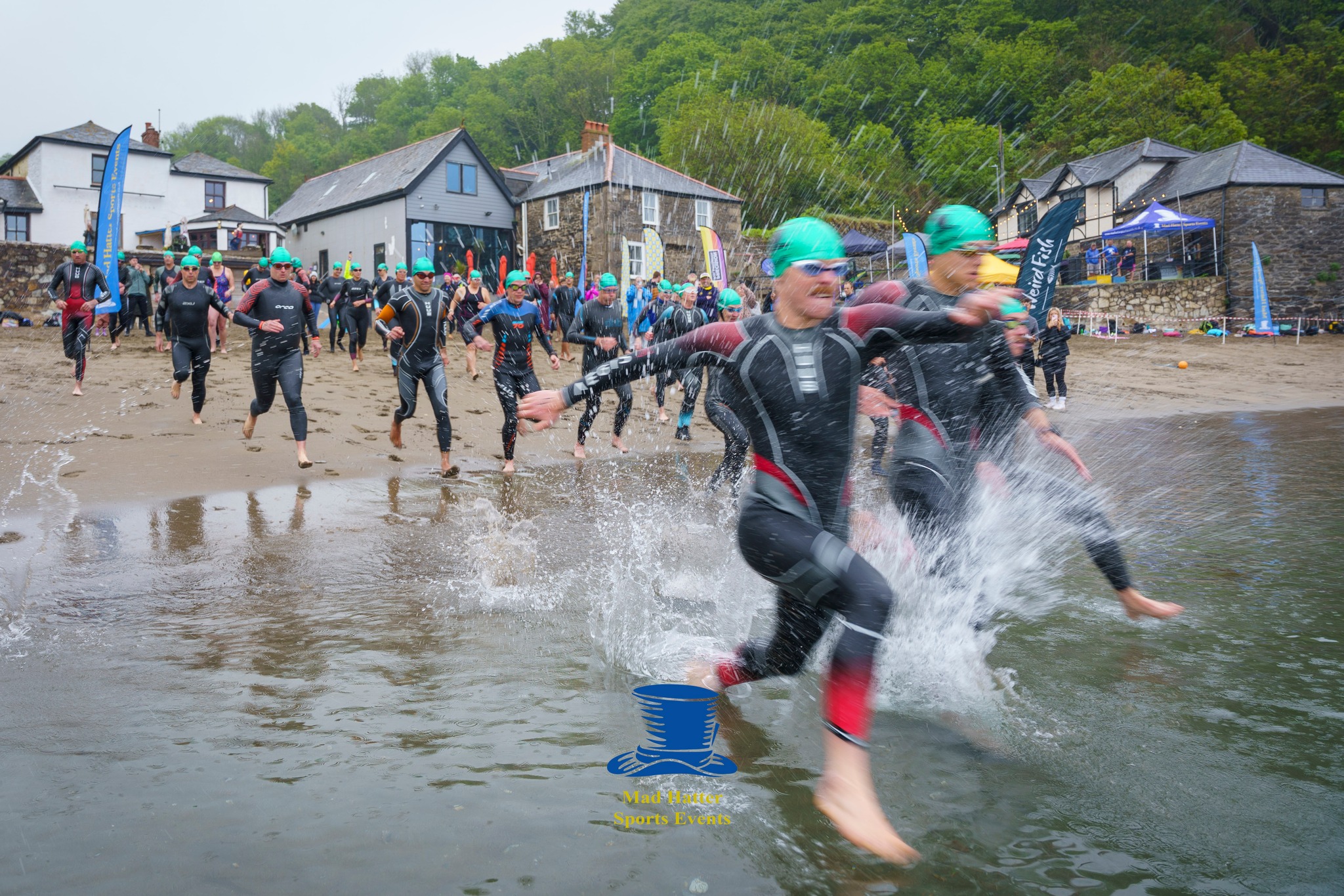 I came last in a multisport race – and still ended up on the winners’ podium. Here’s why I love the Polkerris Aquathlon