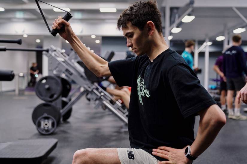 Strength train like Alex Yee